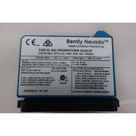 Bently Nevada 330980-50-05 3300 Xl Nsv Proximity Sensor 330980-50-05